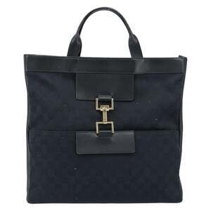 Gucci GG Canvas Handbag Black
